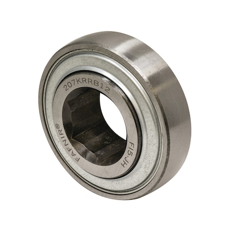 A & I Products Bearing, Ball; Spherical, Hex Bore, Pre-Lube 4" x4" x3" A-207KRRB12-P